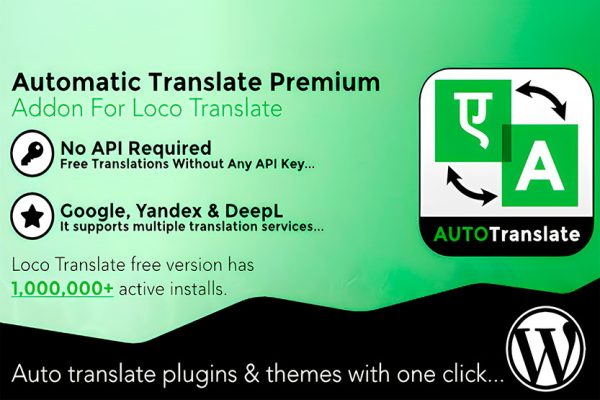 Loco Automatic Translate Addon PRO 1.4.1