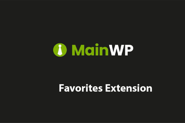 MainWP – Favorites Extension 5.1.0