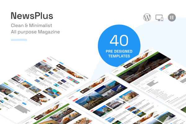 NewsPlus - Modelos WordPress de notícias e revistas