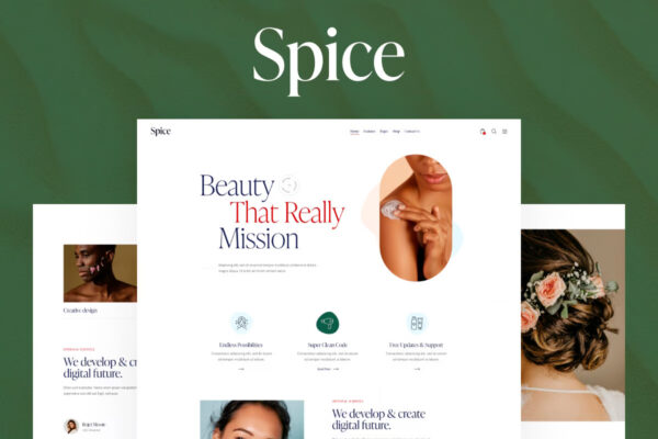 Spice - Beauty & Hair Salon WordPress Theme - Especiaria 1.1.0