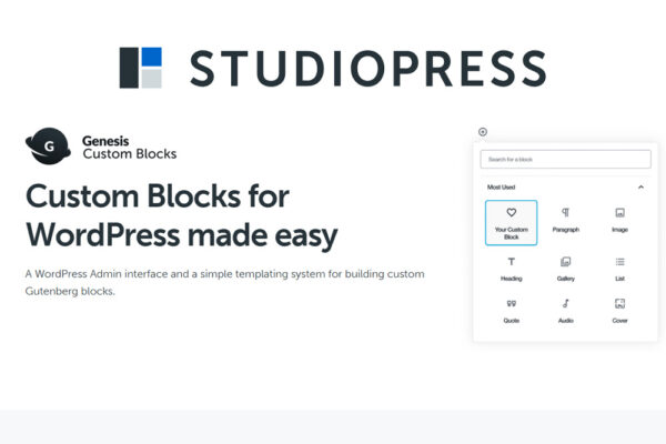 Studiopress | Genesis Blocks Pro 3.1.7